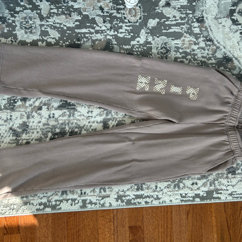 PINK Victoria's Secret Tan Sweatpants